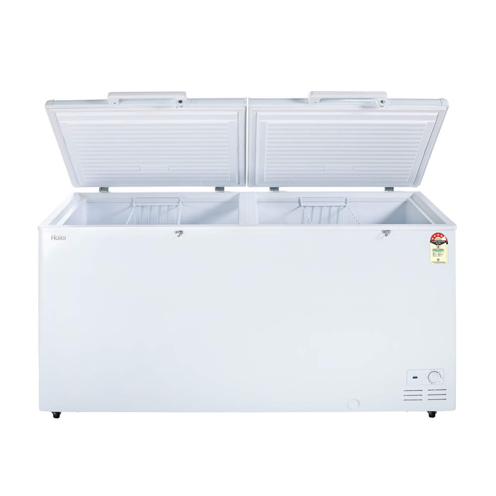 Haier Deep Freezer 788L, Hard Top Convertible Double Door (White)